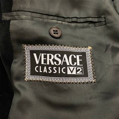 versace classic v2 real or fake|vintage versace blazer.